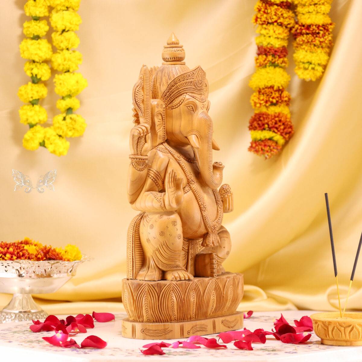 wood carving ganesh 55 scaled