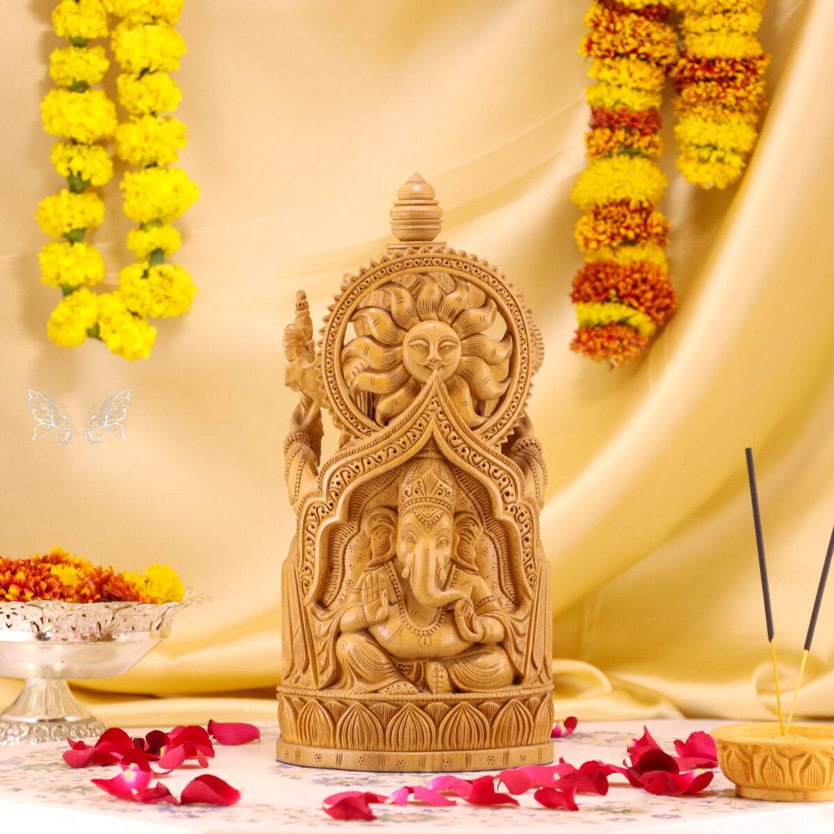 wood carving ganesh 6 scaled
