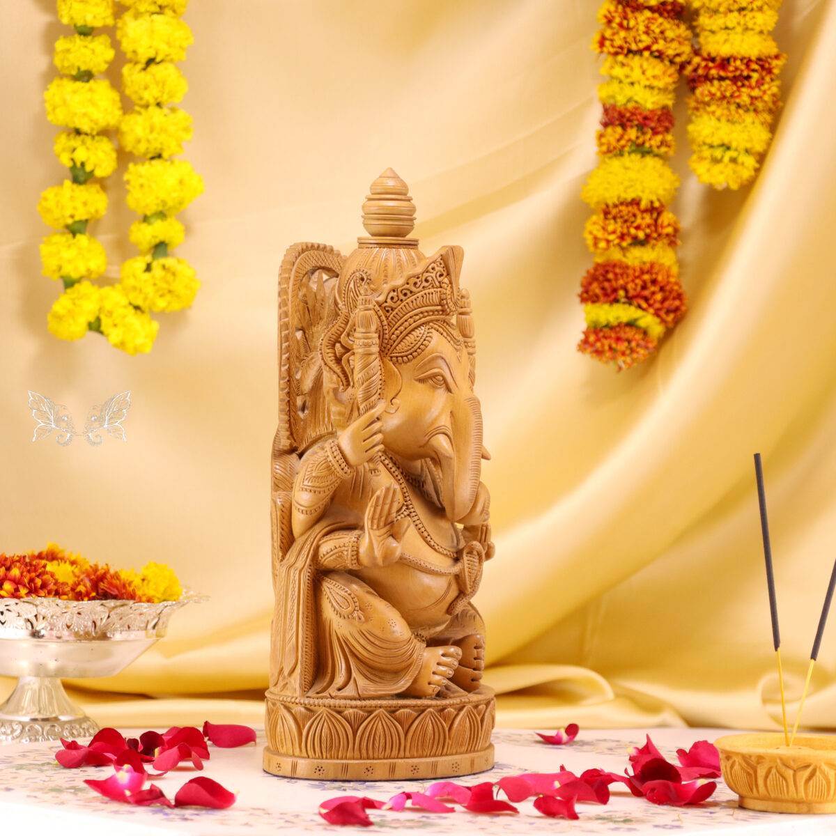 wood carving ganesh 7 scaled