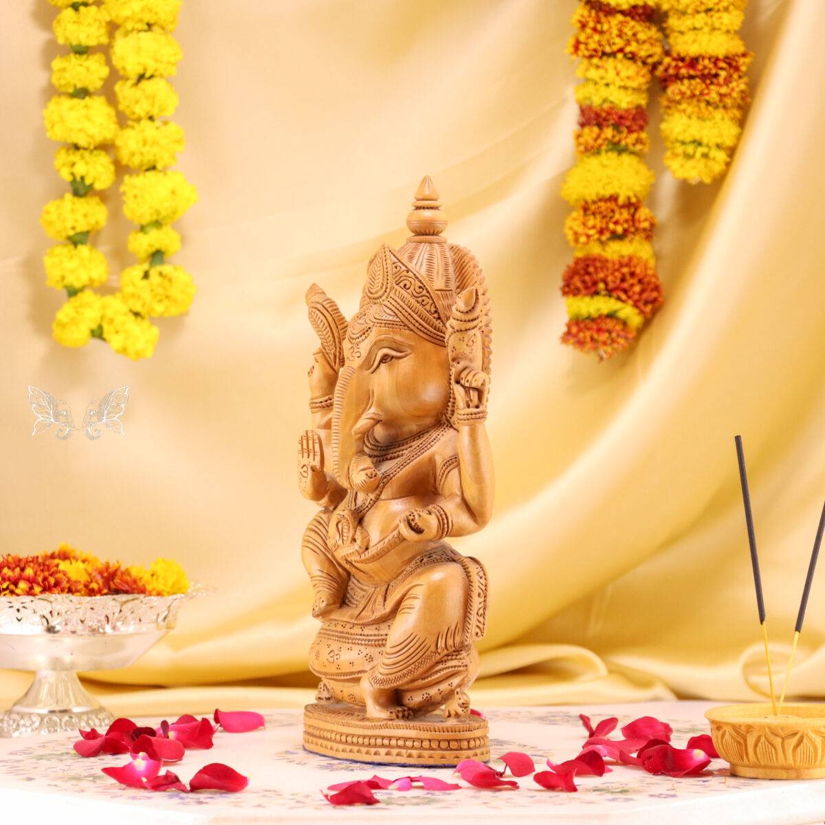 wood carving ganesh 81 scaled