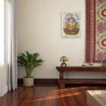 ganesh sitting painting