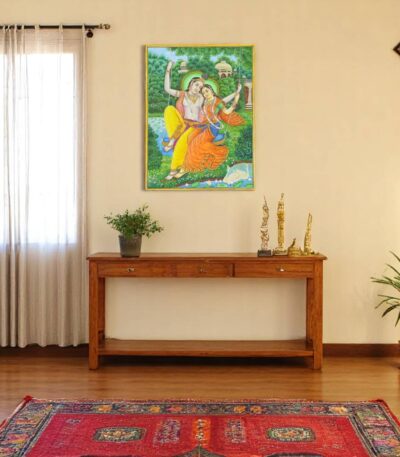 radha krishna painting