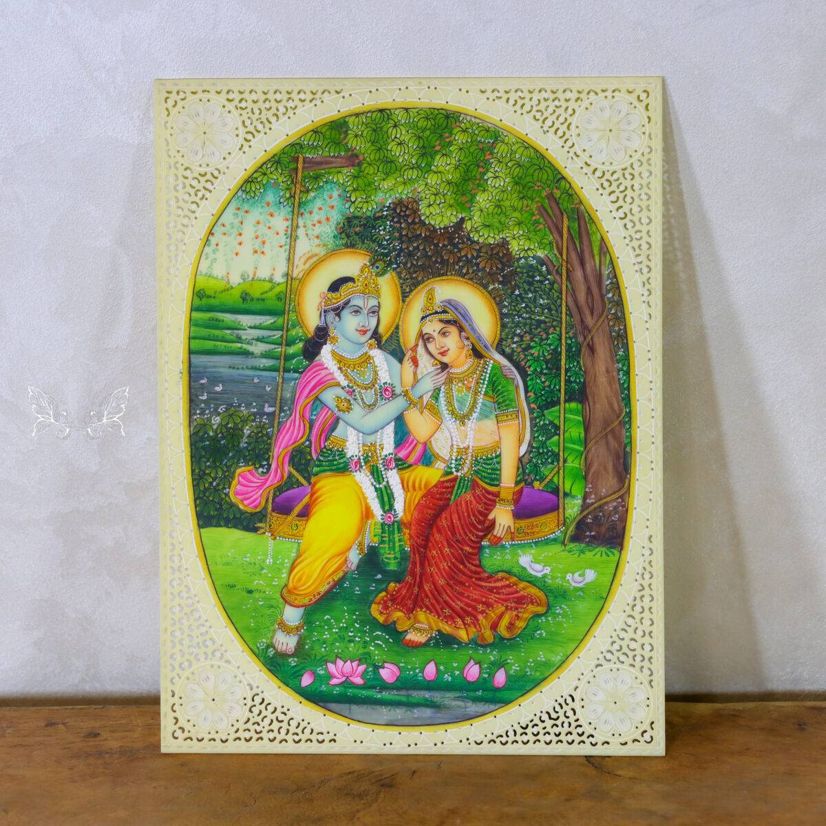 radha krishna painting 14 scaled