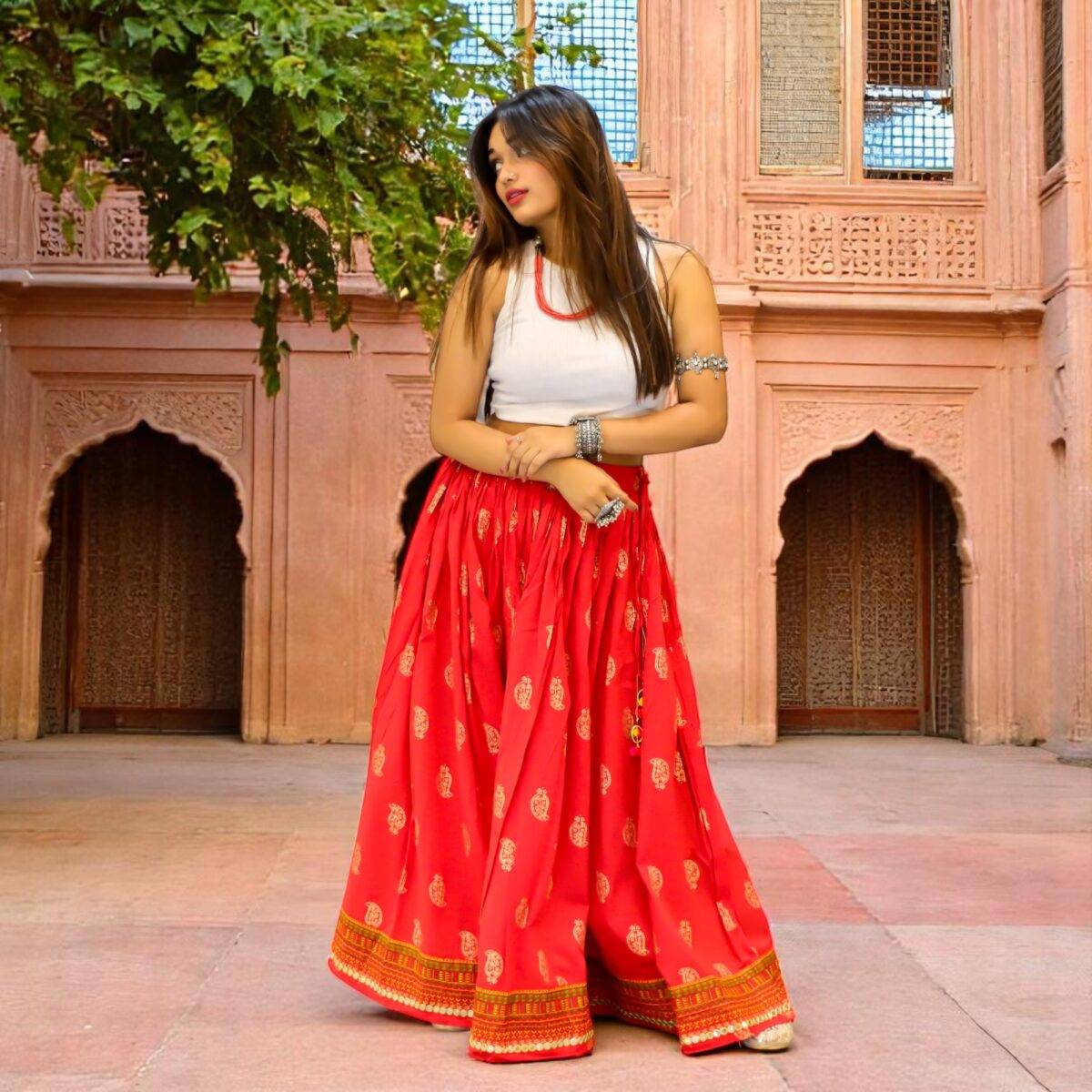 cotton skirt