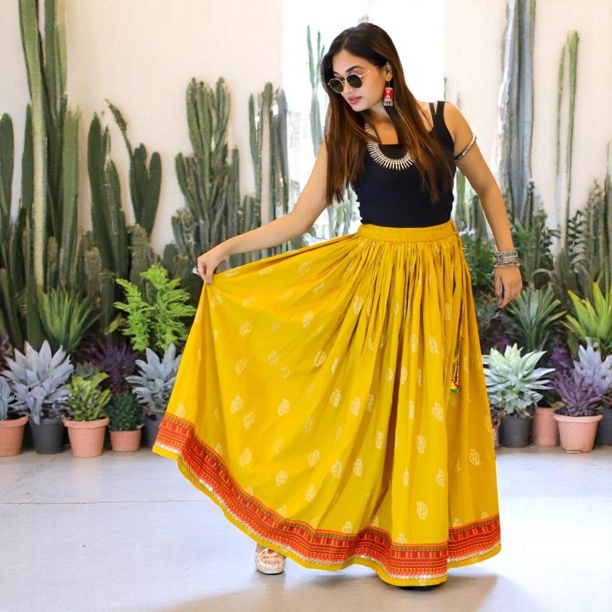 cotton skirts