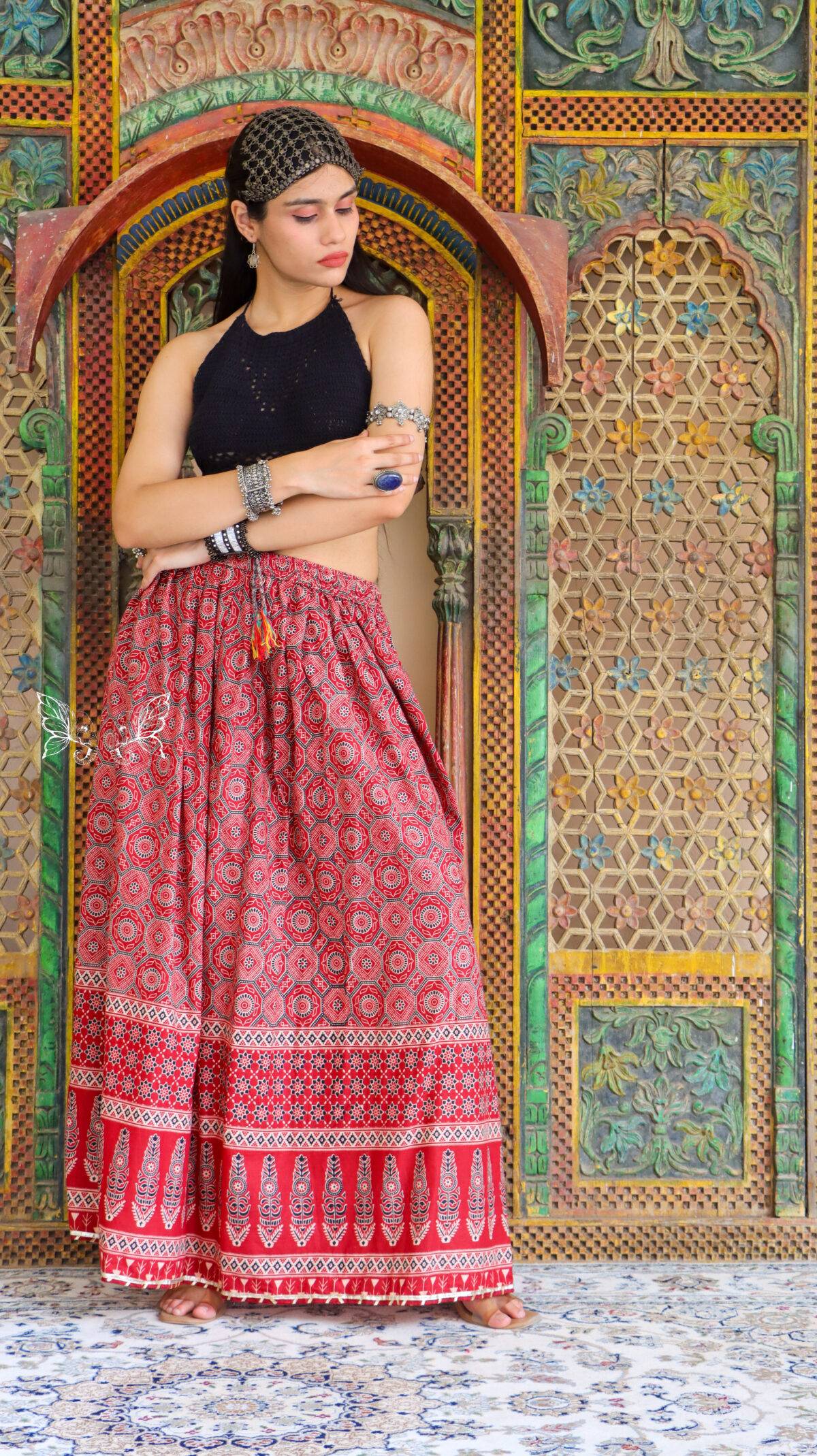 printed skirts