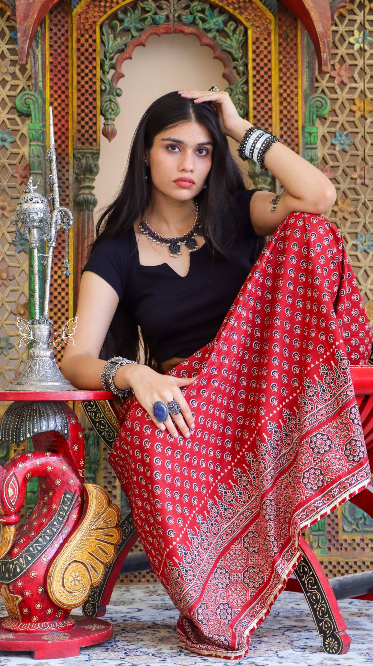 BLOCK PRINT SKIRTS 132 scaled