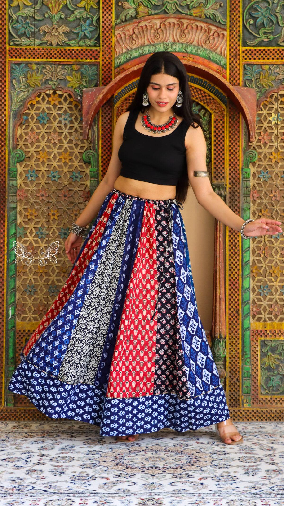 BLOCK PRINT SKIRTS 2 scaled