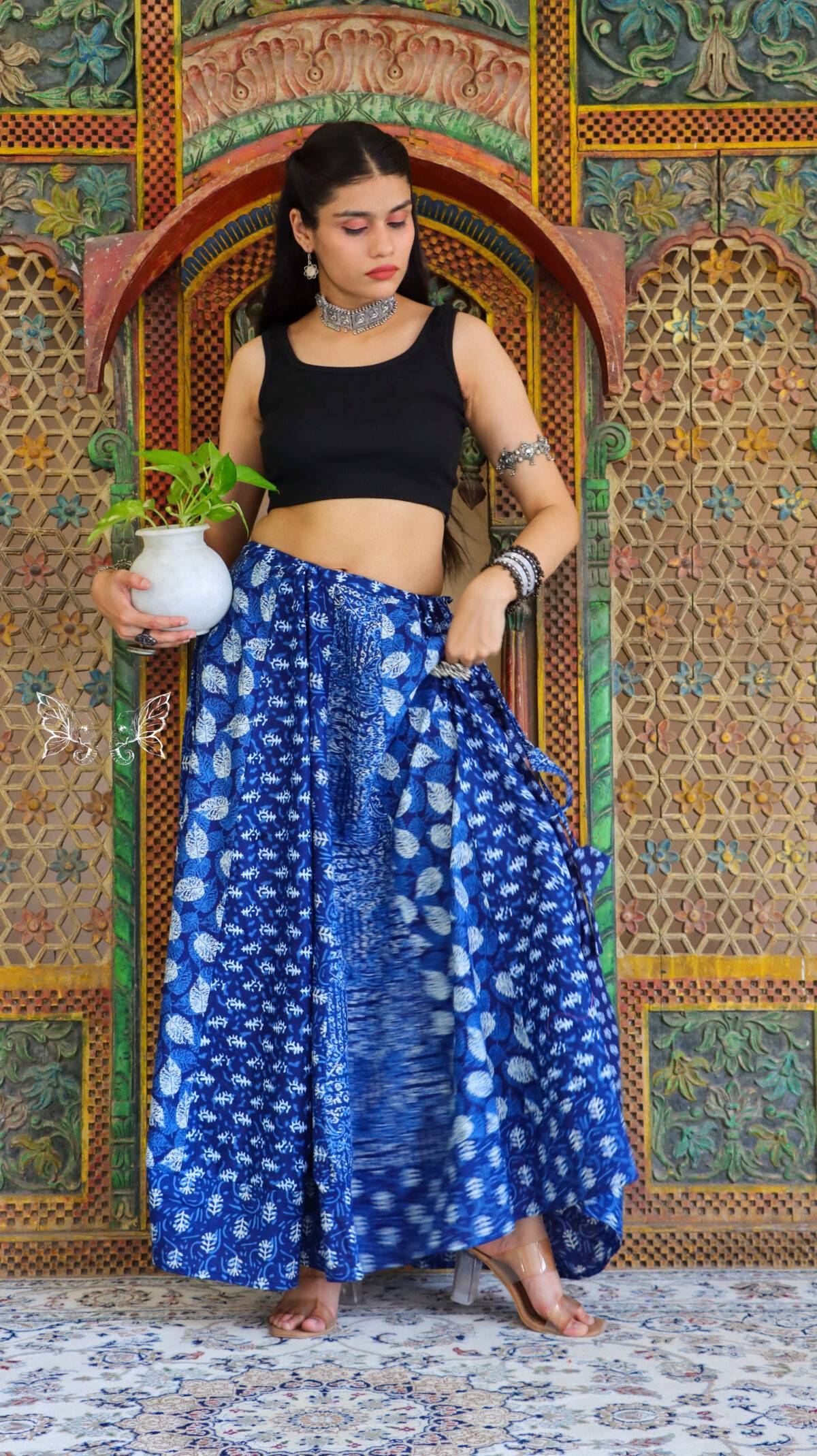 BLOCK PRINT SKIRTS