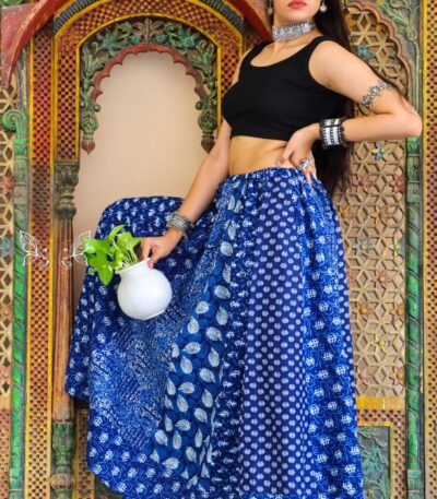 BLOCK PRINT SKIRTS
