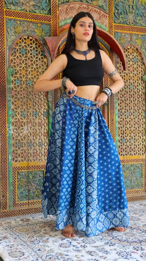 BLOCK PRINT SKIRTS