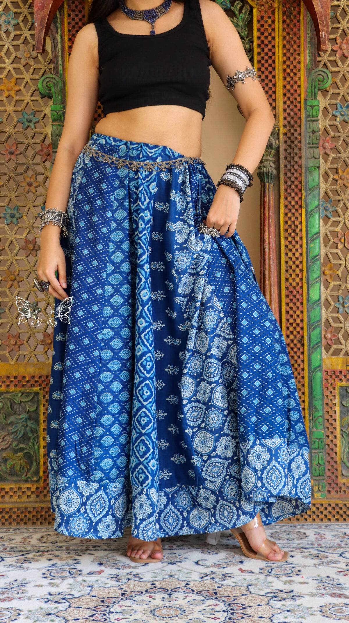 BLOCK PRINT SKIRTS