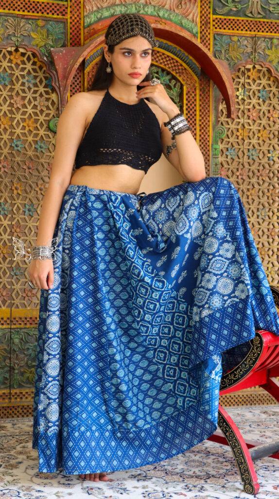 BLOCK PRINT SKIRTS