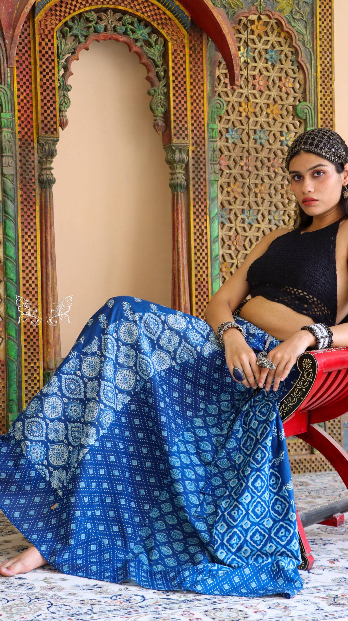 BLOCK PRINT SKIRTS