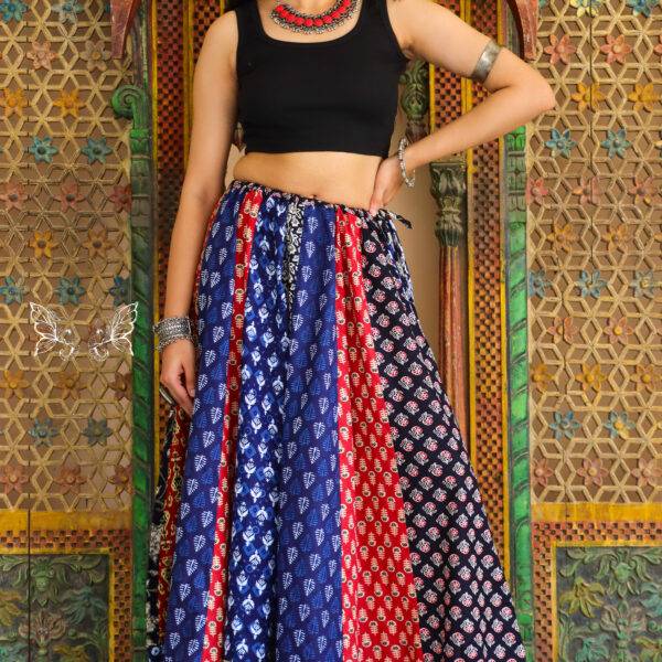 BLOCK PRINT SKIRTS
