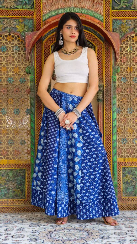 BLOCK PRINT SKIRTS