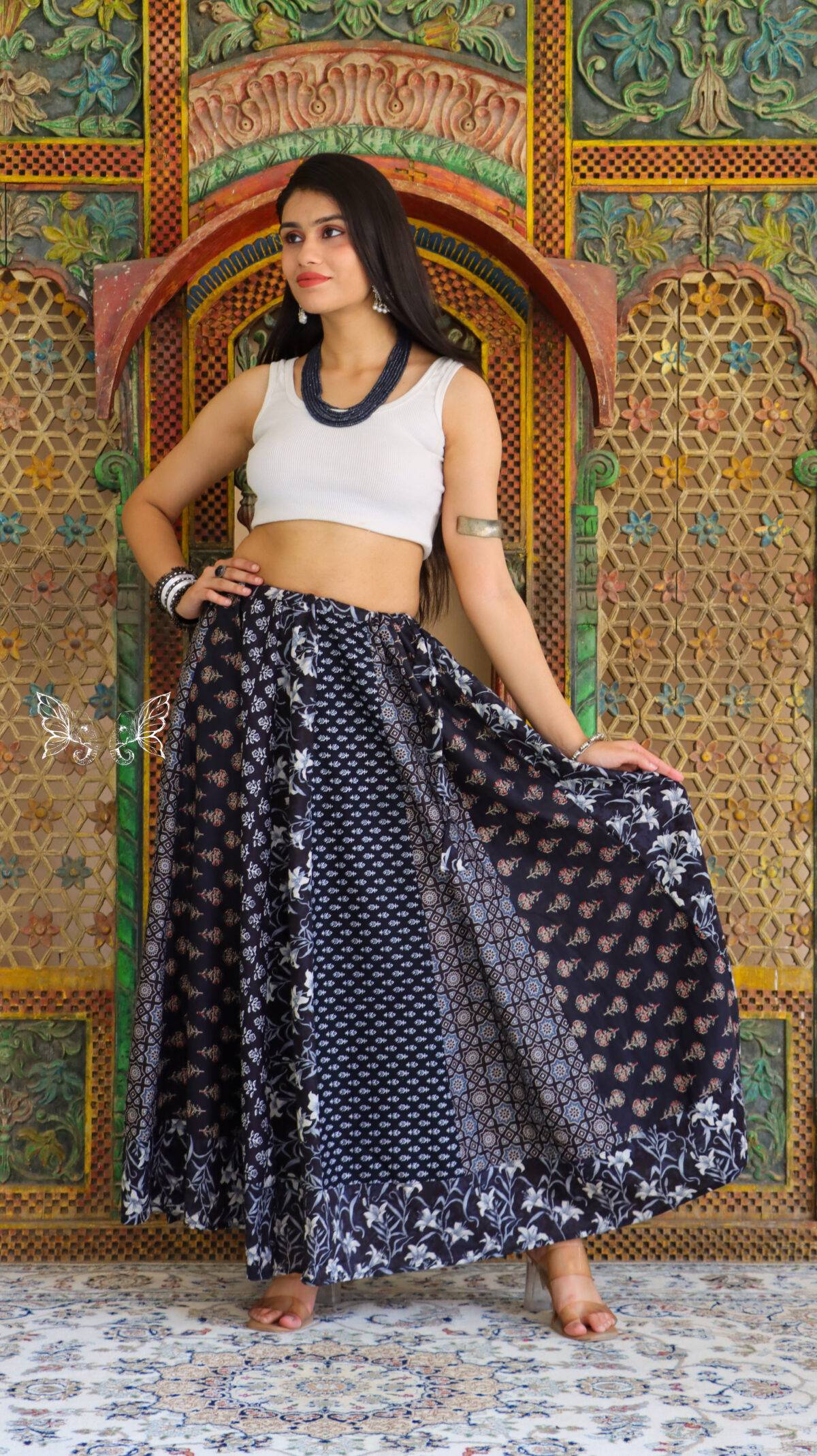 BLOCK PRINT SKIRTS 56 scaled