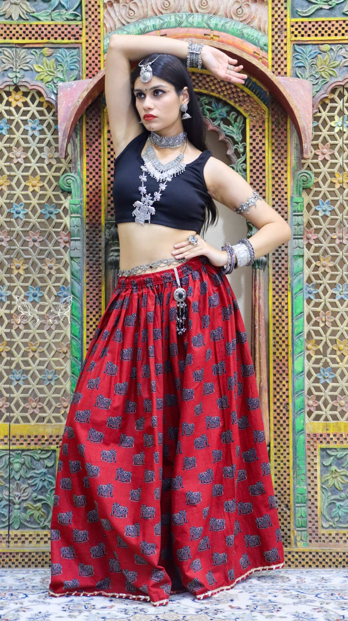 BLOCK PRINT SKIRTS 74 scaled