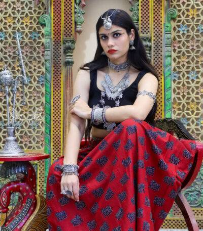 Ajrakh skirts