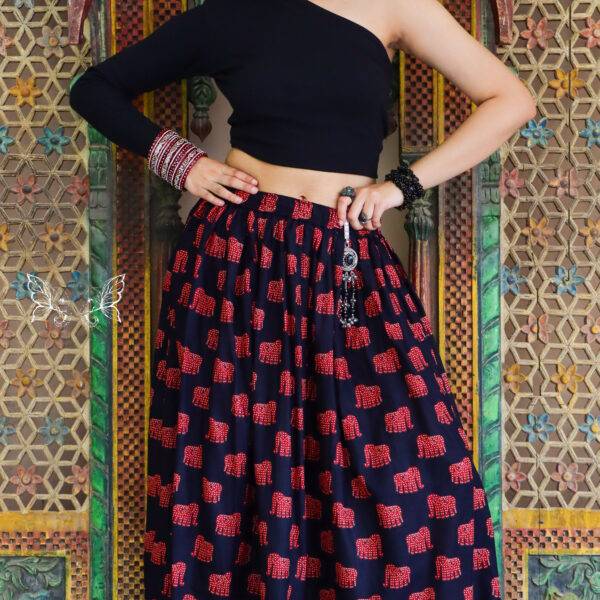 Rayon Cotton skirt