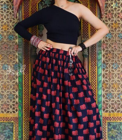 Rayon Cotton skirt