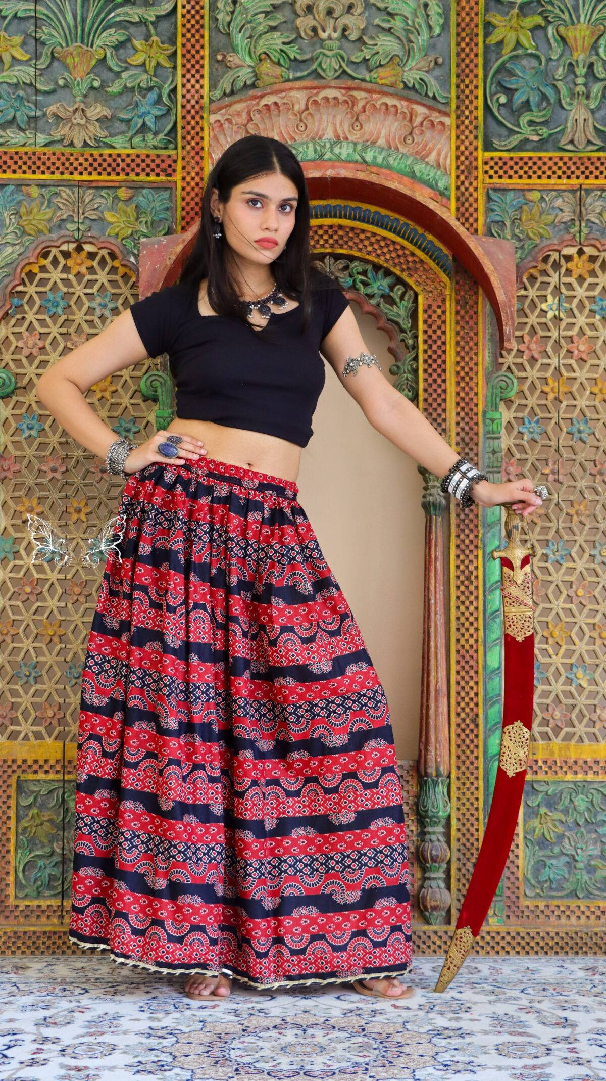 BLOCK PRINT SKIRTS 84 scaled