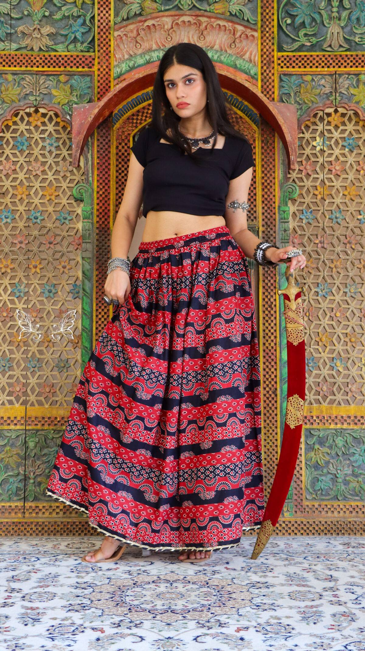BLOCK PRINT SKIRTS 85 scaled