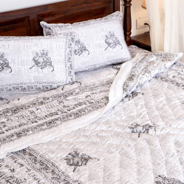 silk bed set