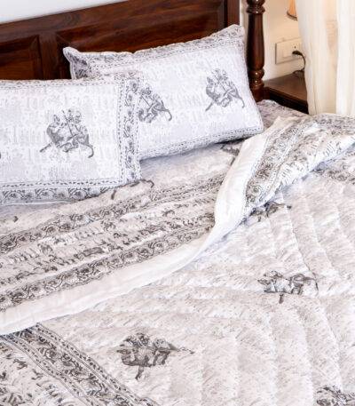 silk bed set