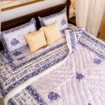silk bed set