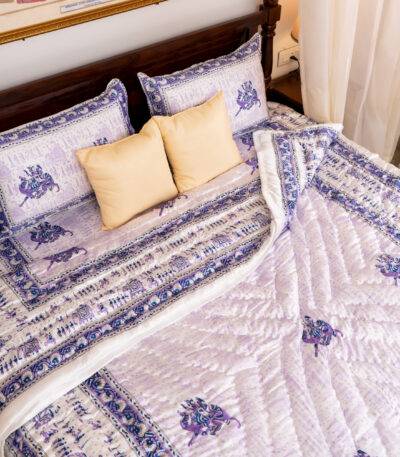 silk bed set