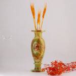 onyx flower vase