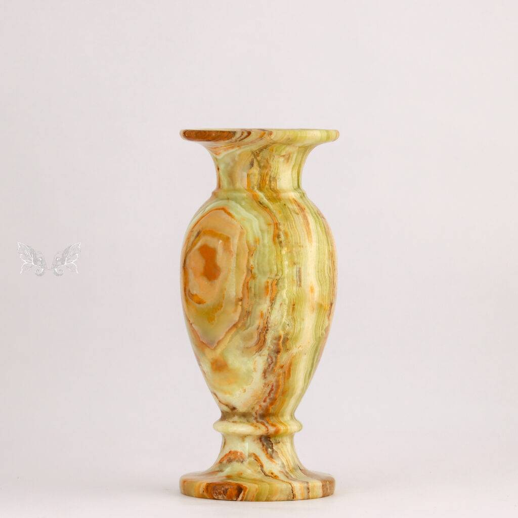 onyx flower vase