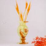 onyx flower vase