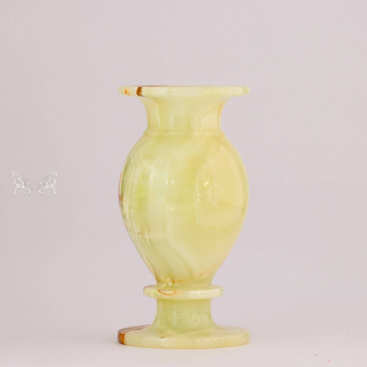 onyx flower vase