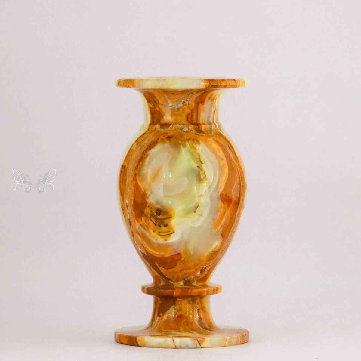 onyx flower vase