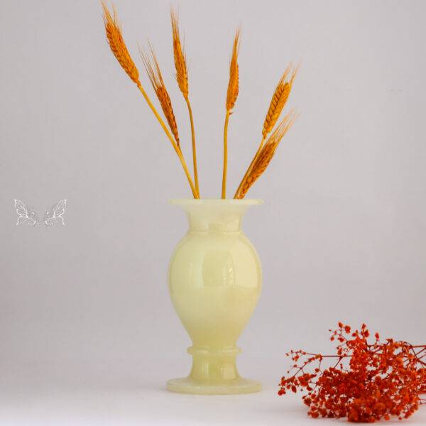 onyx flower vase