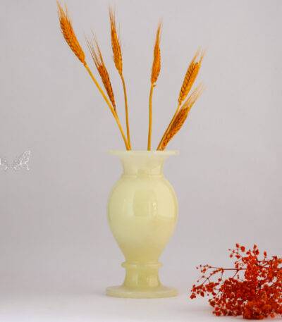 onyx flower vase