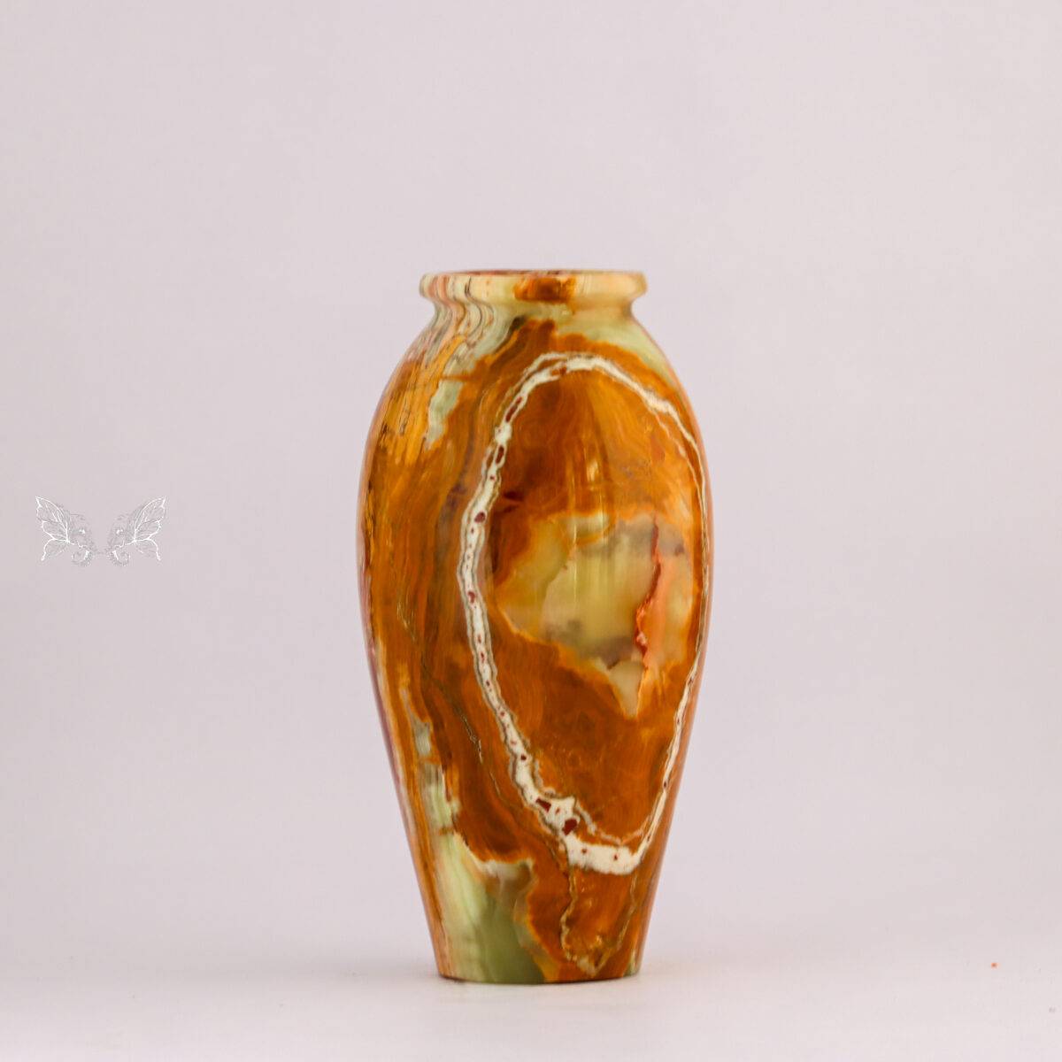 onyx flower vase
