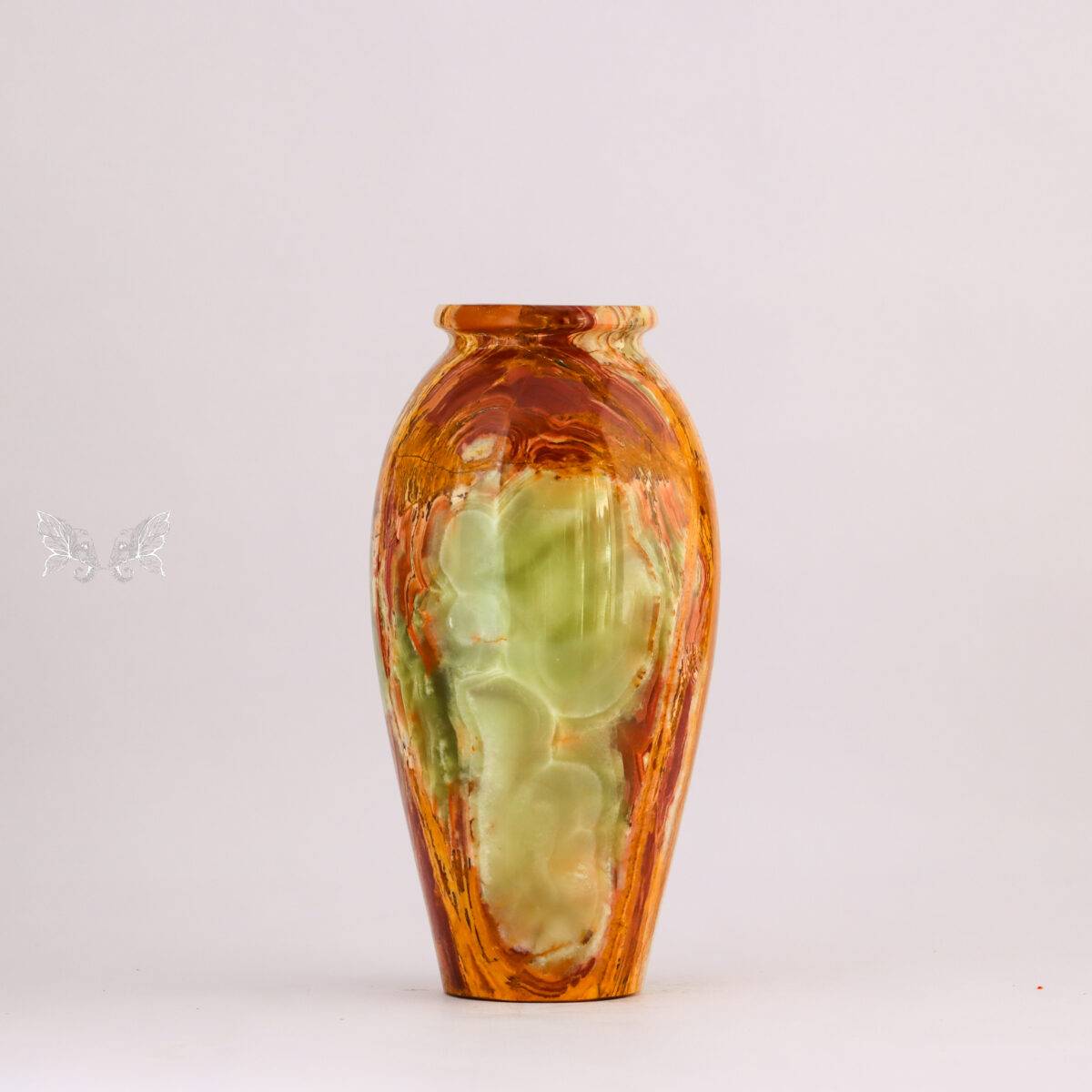 onyx flower vase