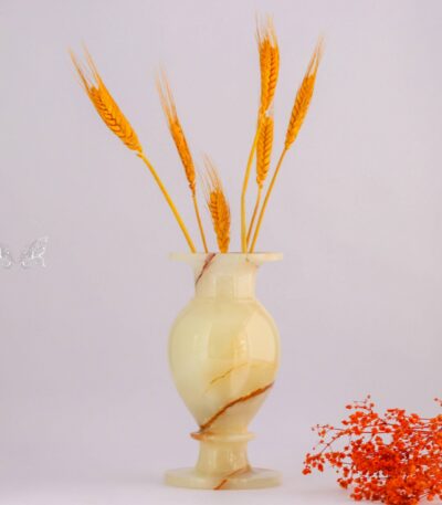 onyx flower vase
