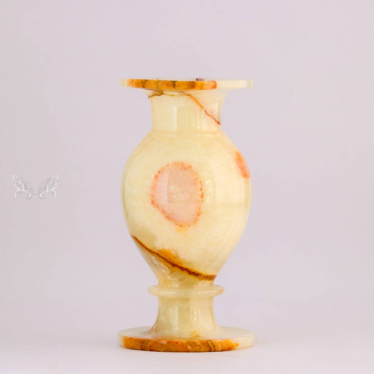 onyx flower vase