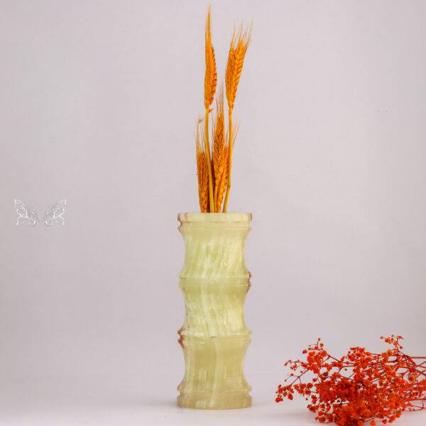 onyx flower vase