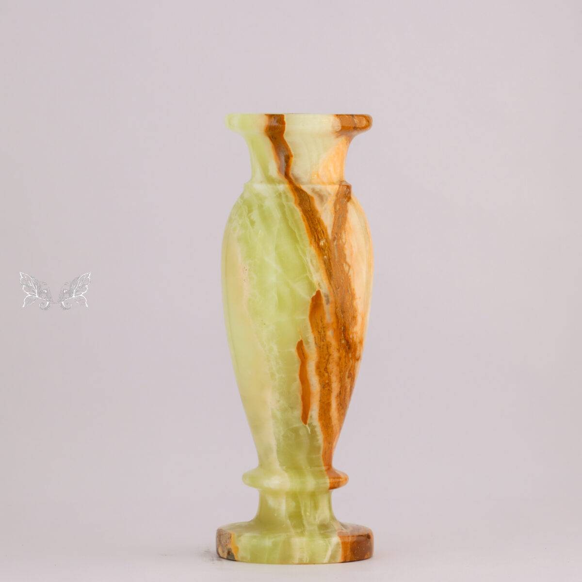 onyx flower vase