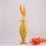 onyx flower vase