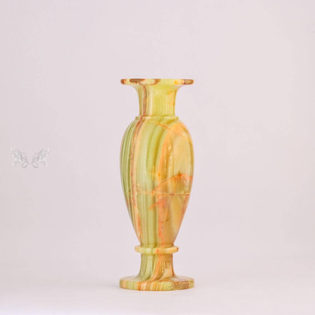 onyx flower vase