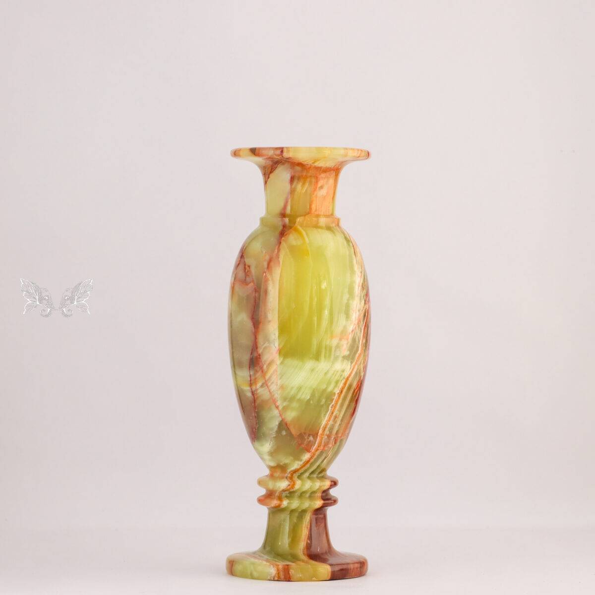 onyx flower vase