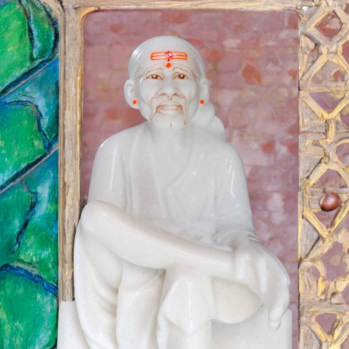sai baba marble