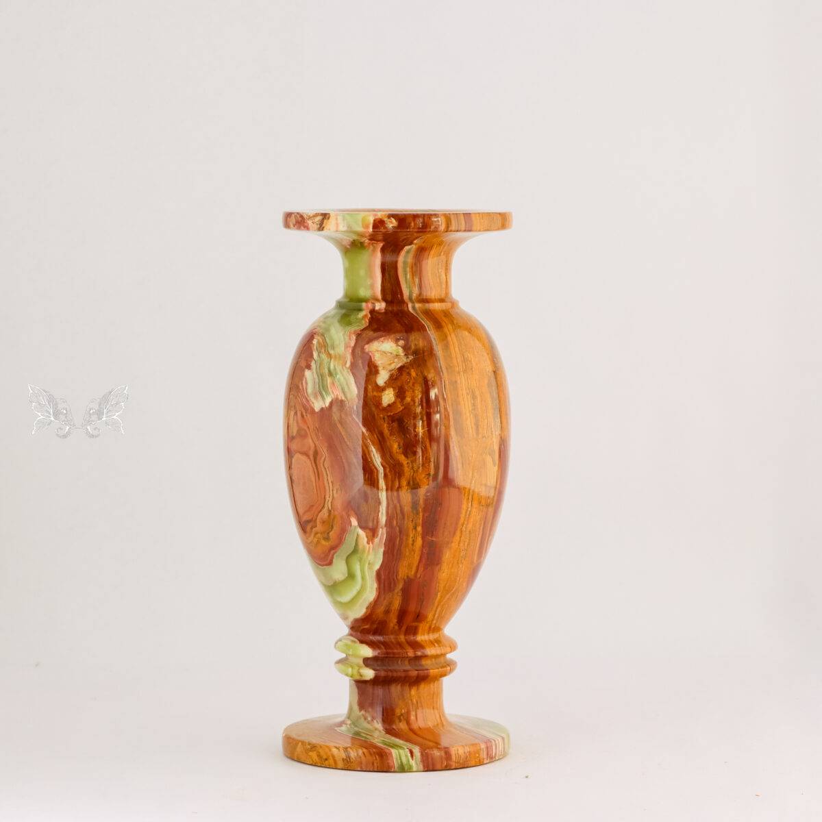 onyx flower vase