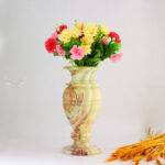 onyx flower vase